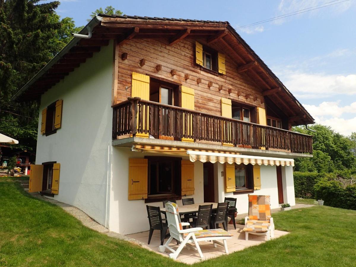 Villa Chalet Le Muguet à Ovronnaz Extérieur photo