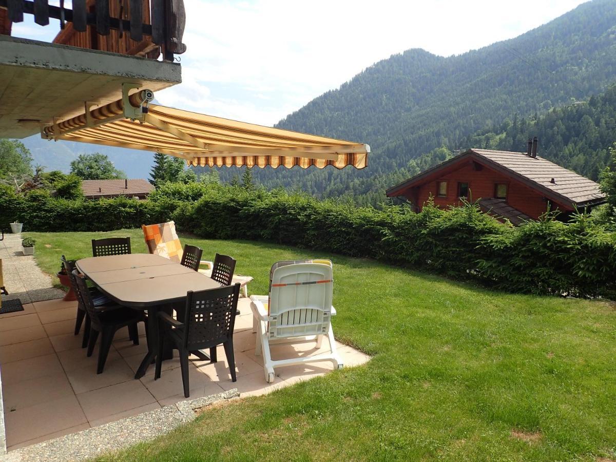 Villa Chalet Le Muguet à Ovronnaz Extérieur photo