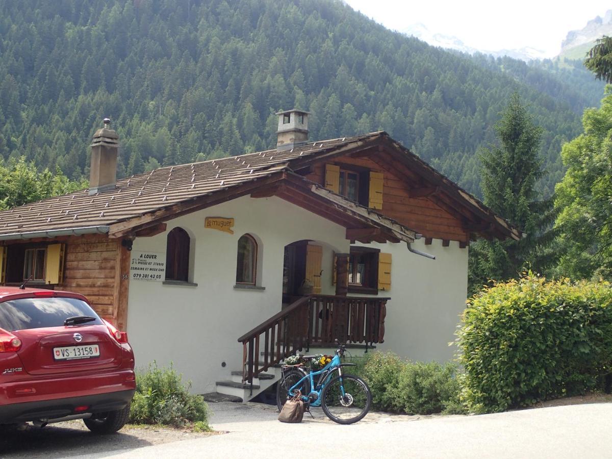Villa Chalet Le Muguet à Ovronnaz Extérieur photo