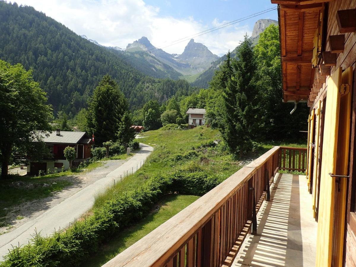 Villa Chalet Le Muguet à Ovronnaz Extérieur photo