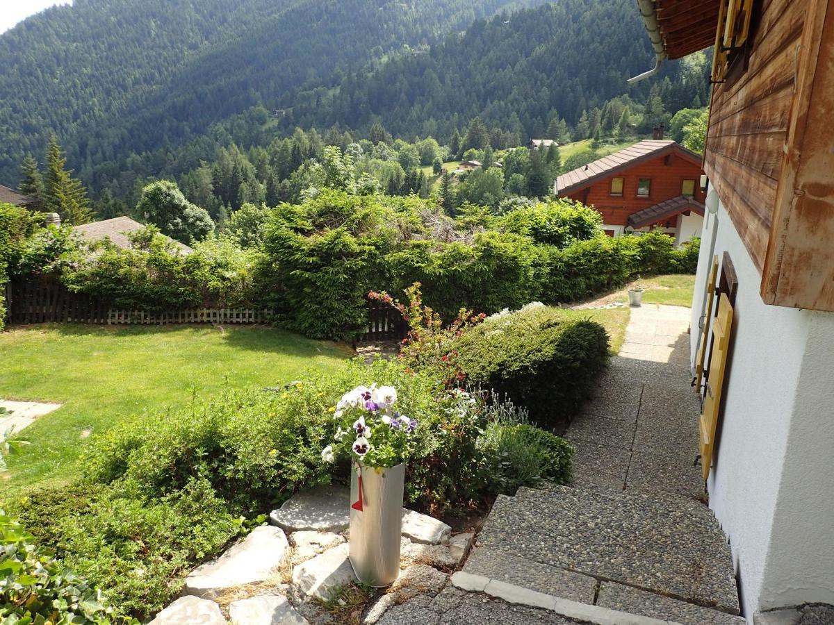 Villa Chalet Le Muguet à Ovronnaz Extérieur photo